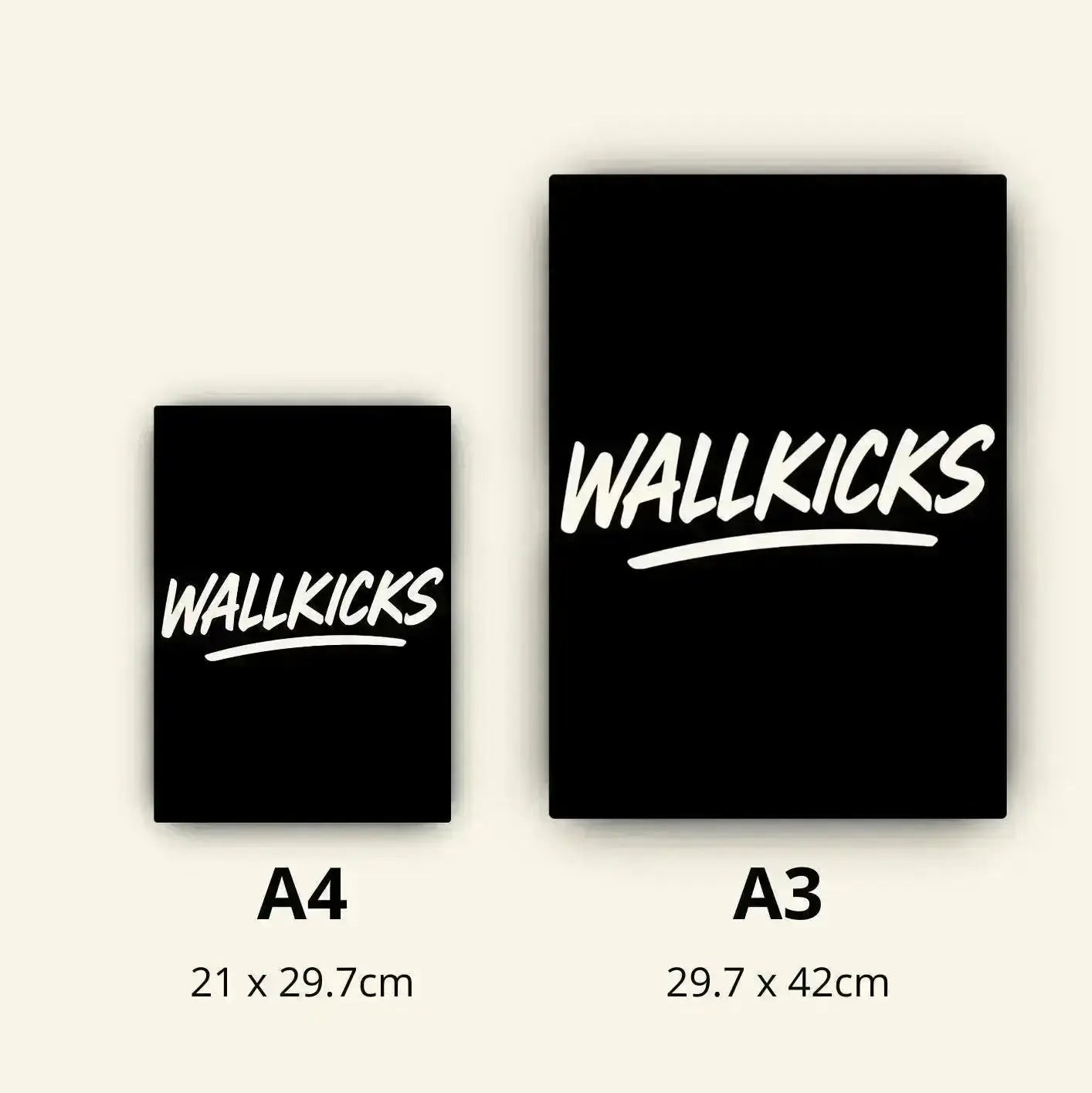 Poster Sneakers | Nike x Kaws Jordan 4 Wallkicks