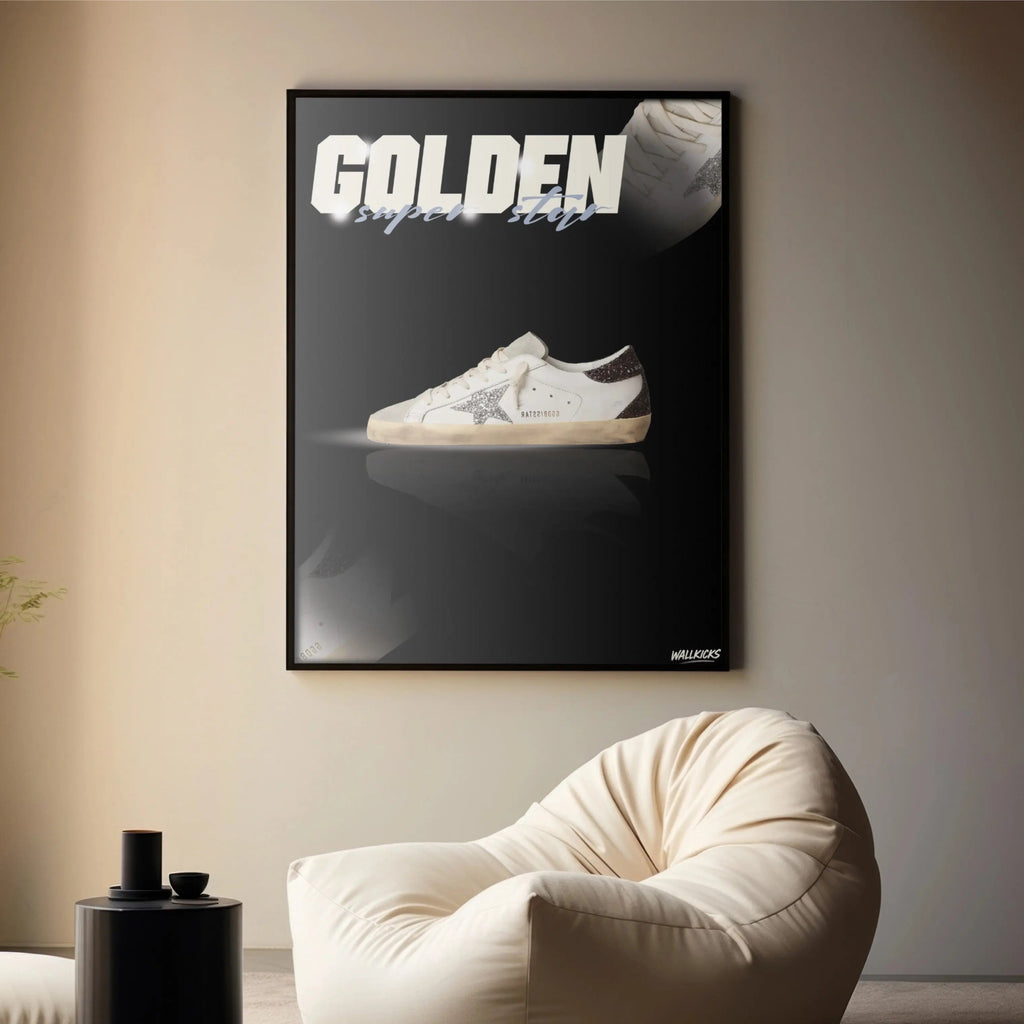 Poster sneakers | Golden Goose Super-star Wallkicks