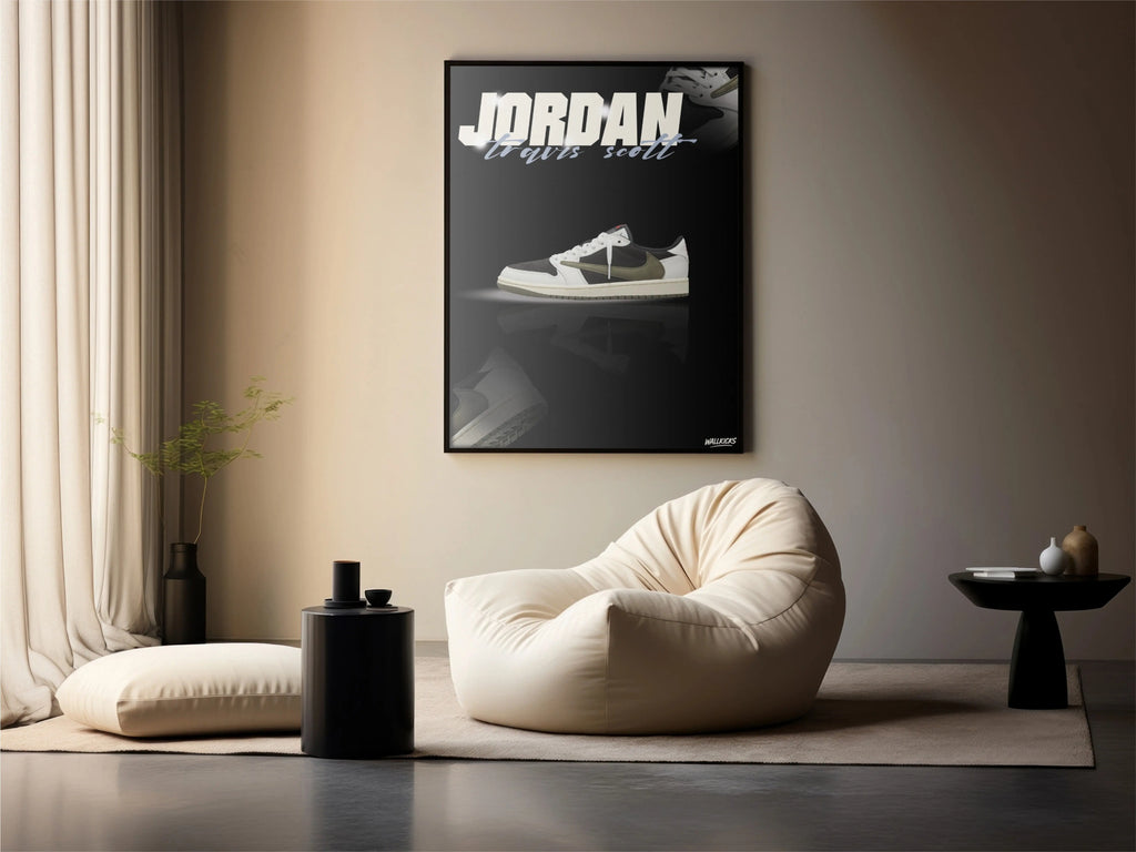 Cadre sneakers | Jordan 1 x Travis Scott Wallkicks