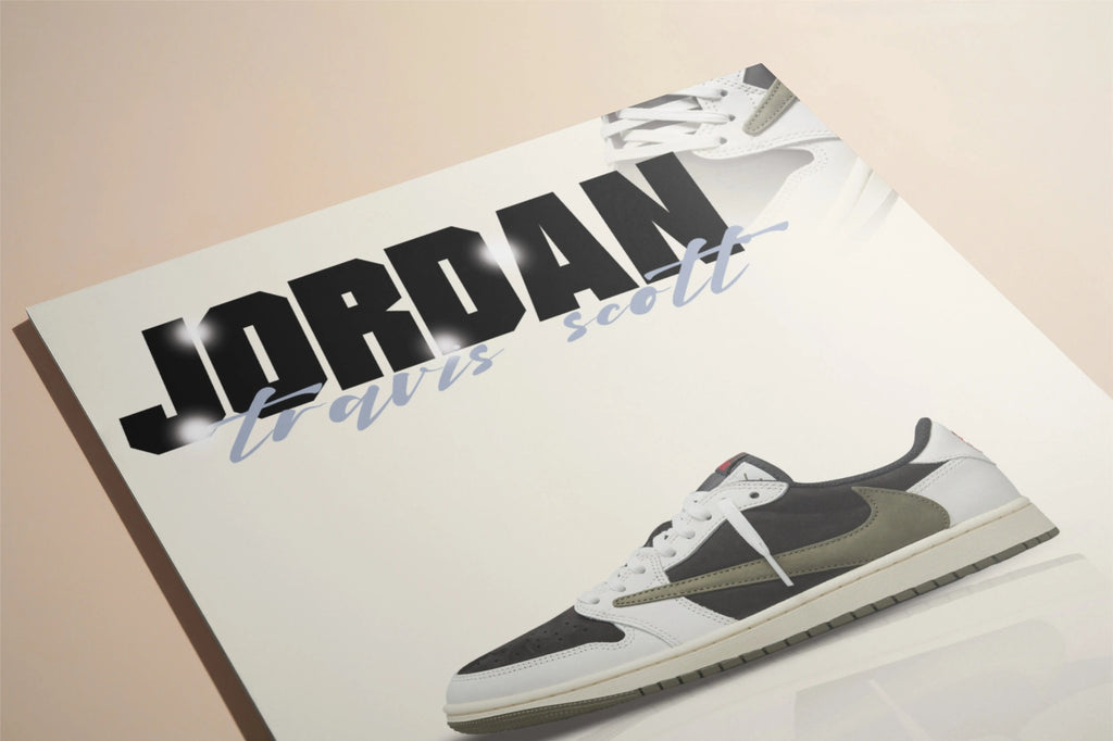 Cadre sneakers | Jordan 1 x Travis Scott Wallkicks