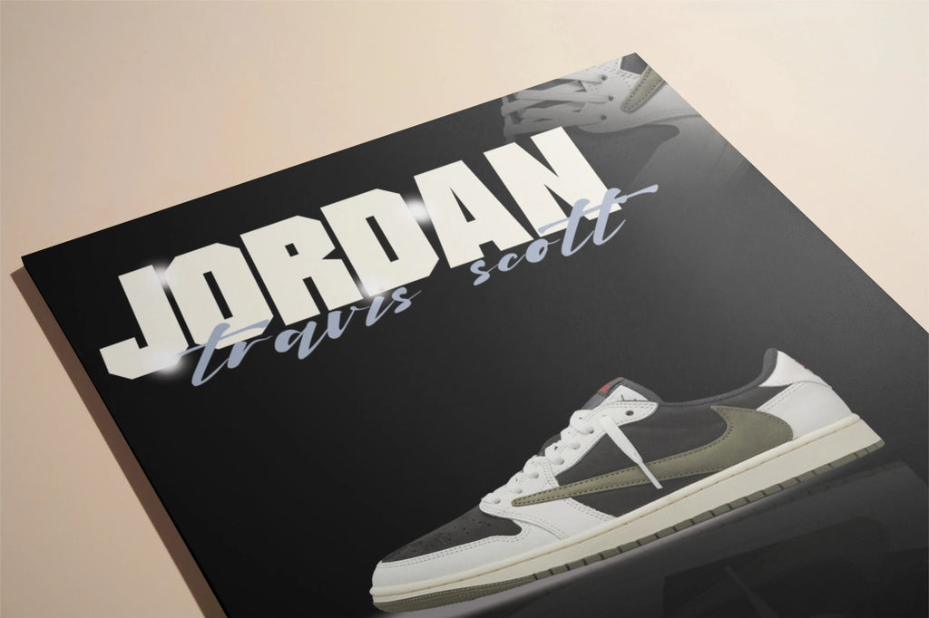 Cadre sneakers | Jordan 1 x Travis Scott Wallkicks